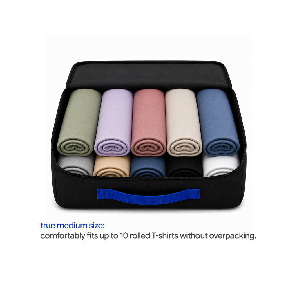 the original packing cube system — solid black