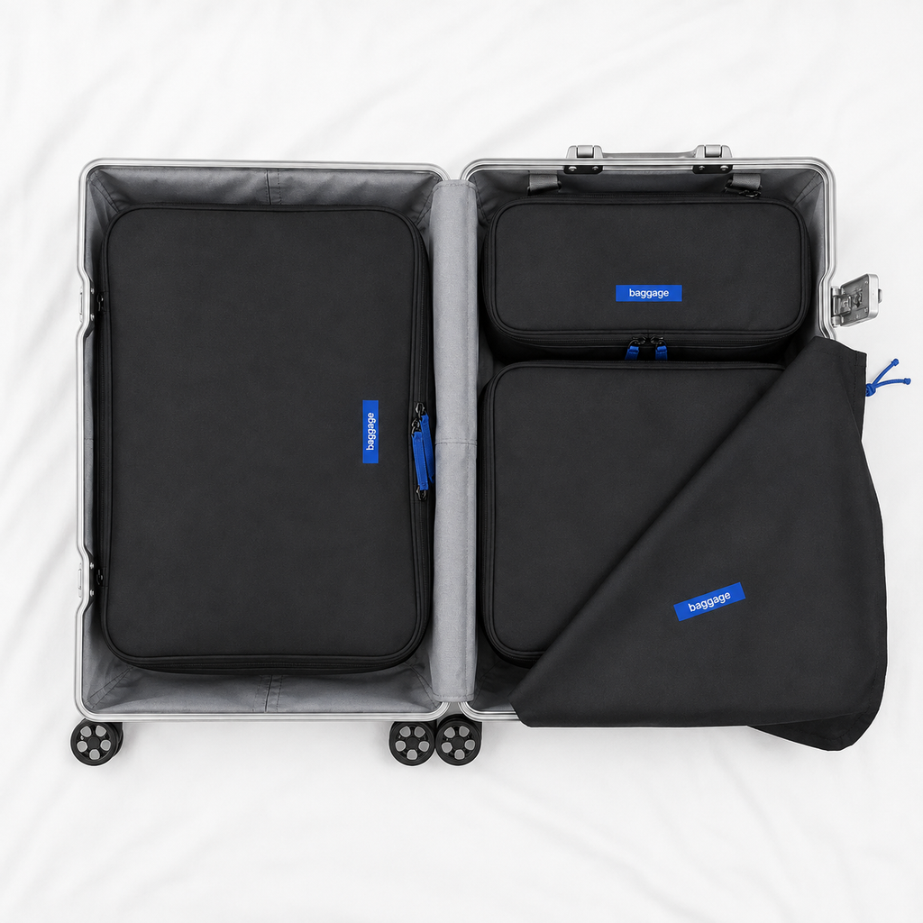 the original packing cube system — solid black