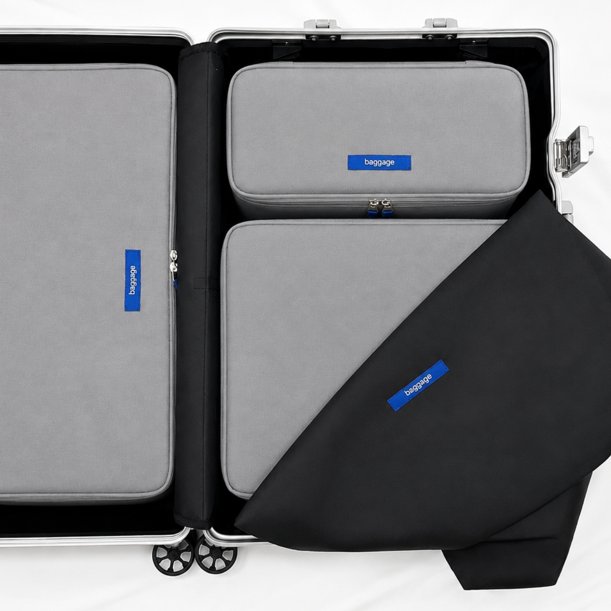 the original packing cube system — solid grey