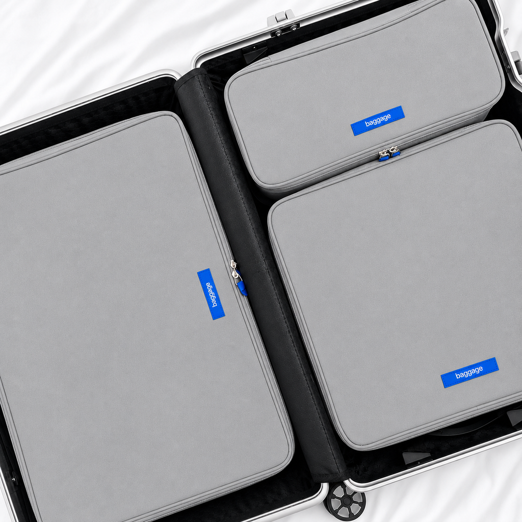 the original packing cube system — solid grey